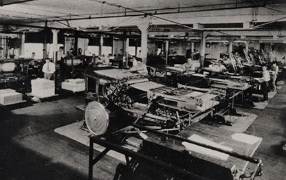 The Reynolds and Reynolds facility in 1927