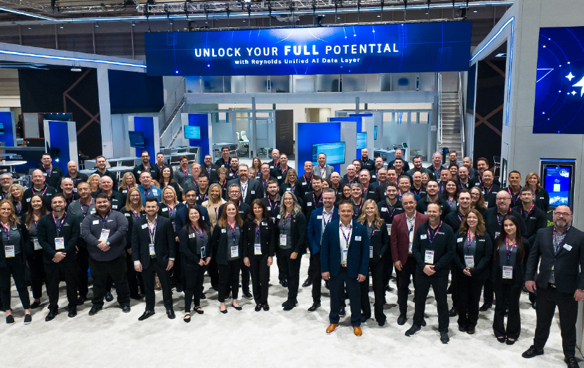 Group photo of Reynolds employees at NADA 2025